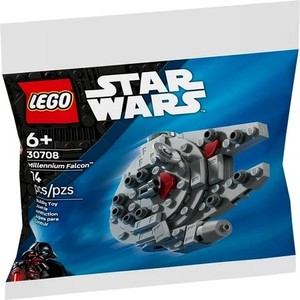 lot 2909 image: LEGO Star Wars Millennium Falcon Mini-Build - Space Ship Building Toy for Kids, Ages 6 - 30708