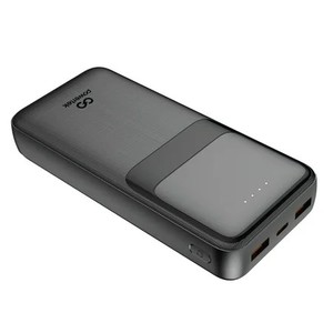 lot 2912 image: Liquipel Powertek 20,000mAh Portable Charger PD Power Bank with USB-C   Black