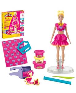lot 3204 image: Play-Doh Barbie Ruffles and Bows Set - White - No Size