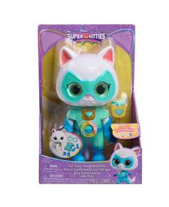 lot 3210 image: Super Kitties Cat-Tastic Transforming Bitsy Toy Figure - Multi - No Size