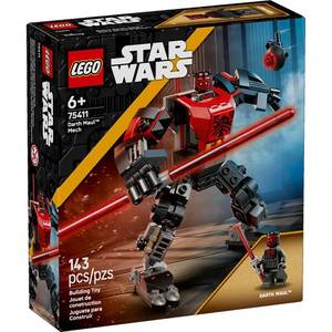 lot 3283 image: LEGO Star Wars Darth Maul Mech Building Set Multi 163 pc