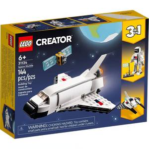 lot 3306 image: LEGO Creator Creator 31134 Space Shuttle Multicolored 144 pc