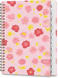 lot 3343 image: 2026 Planner, Weekly and Monthly Calendar Planning Book, Jan 2026 - Dec 2026, Academic Agenda Planner for School Supplies and Office Desk Accessories - A5 (6.3 x 8.5)
