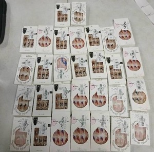 lot 3358 image: 30 Boxes of Press on Nails - Various Designs