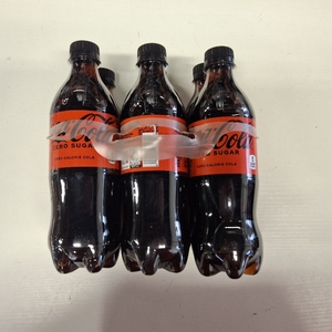 lot 3448 image: Coca-Cola Zero Sugar 16.9 fl. oz., 6 pack