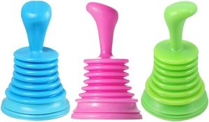 lot 3607 image: Hemoton Practical Kitchen Sink Plunger Mini Drain Auger with Comfortable Handle for Home and Office Plumbing Pipe Cleaner, Colors Vary
