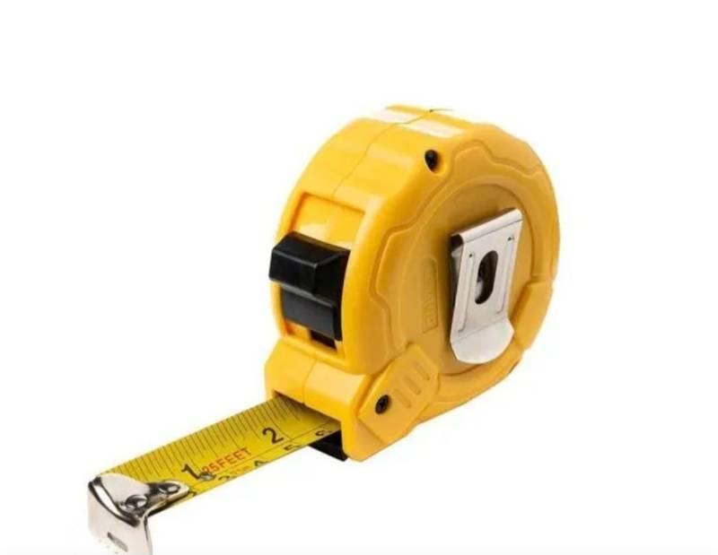 lot 8767 image: DELI STEEL TAPE MEASURE 8M26FT