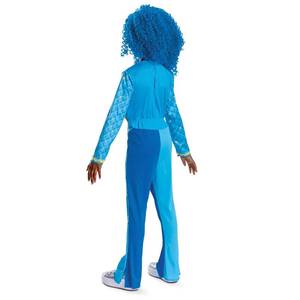 lot 3691 image: Disguise Girls Disneys Descendants 4 Rise of Red Classic Chloe Costume - Size 4-6 - Blue