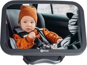 lot 3696 image: Rightcar Solutions Baby Car Mirror for Infant & Newborn  Rear Facing Car Seat Mirror  Shatterproof, Wide Crystal Clear View.