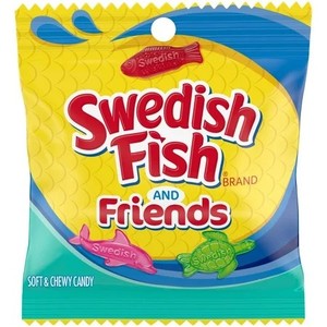 lot 3898 image: SWEDISH FISH and Friends Soft &amp Chewy Candy, 3.59 oz - 12 BAGS