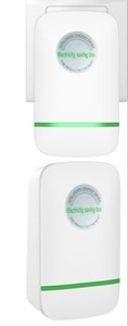 lot 2382 image: Power Saver 90-250V 30KW Electricity Saving Box Household Energy Saver US Plug Power Saving Device Energy Saving Plug with Green Light for Home Office