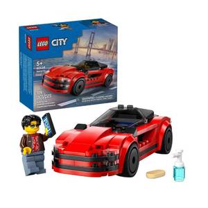 lot 8059 image: LEGO City Red Sports Car Building Toy - 60448, 1 ct