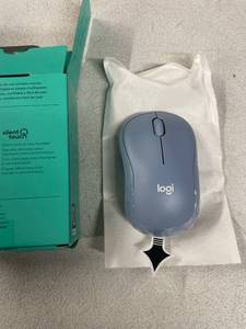 lot 8111 image: Logitech Silent Wireless Mouse, Purple