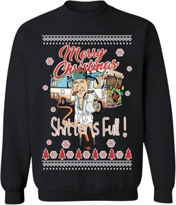 lot 8009 image: ALLNTRENDS Funny Ugly Christmas Black Sweatshirt Family Matching Xmas 2025 Collection SIZE M