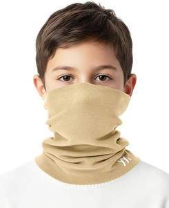 lot 8281 image: Winter Kids Neck Warmer, Warm Kids Scarf Soft Neck Gaiter, Windproof Face Cover Ski Mask for Boys Girls