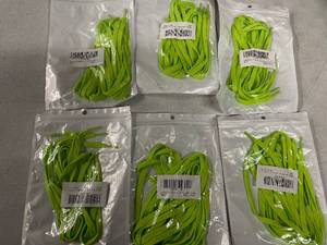 lot 8313 image: 6 Packs 2 Pairs Flat Shoe Laces for Sneakers Colorful Athletic Shoelaces Running Shoes Boot Strings for Kids Adults