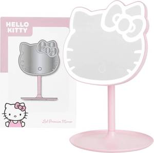 lot 8337 image: Get Trend Hello Kitty Sanrio LED Vanity Mirror with Lights for Women, Teens, Light Up Makeup Mirror for Desk, Room Decor, Kawaii Gifts for Women (PinkHello Kitty)