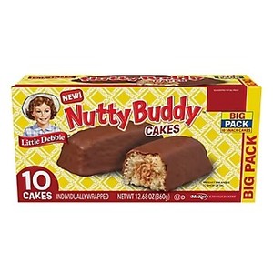 lot 8368 image: Little Debbie Big Pack Nutty Buddy Cakes, 10 ct.