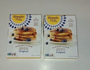 lot 8404 image: 2 BOXES Simple Mills Mix Pancake & Waffle, 10.7 oz