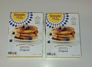 lot 8414 image: 2 BOXES Simple Mills Mix Pancake & Waffle, 10.7 oz