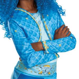 lot 8435 image: Disguise Girls Disneys Descendants 4 Rise of Red Classic Chloe Costume - Size 4-6 - Blue