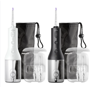 lot 8338 image: Philips Sonicare Cordless Rechargeable Power Water Flosser 2-pack&nbsp