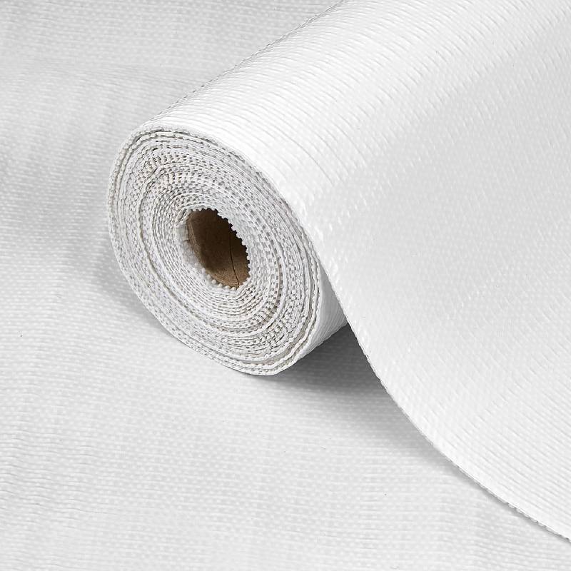 lot 34835 image: Drawer Shelf Liner for Kitchen Cabinets, Non Adhesive Slip Resistant Shelf Paper Easy to Clean, Strong Grip Thickened Waterproof Washable Mats for Pantry Shelves Cupboard Dresser(White, 12 in x 10 FT) - Retail $8