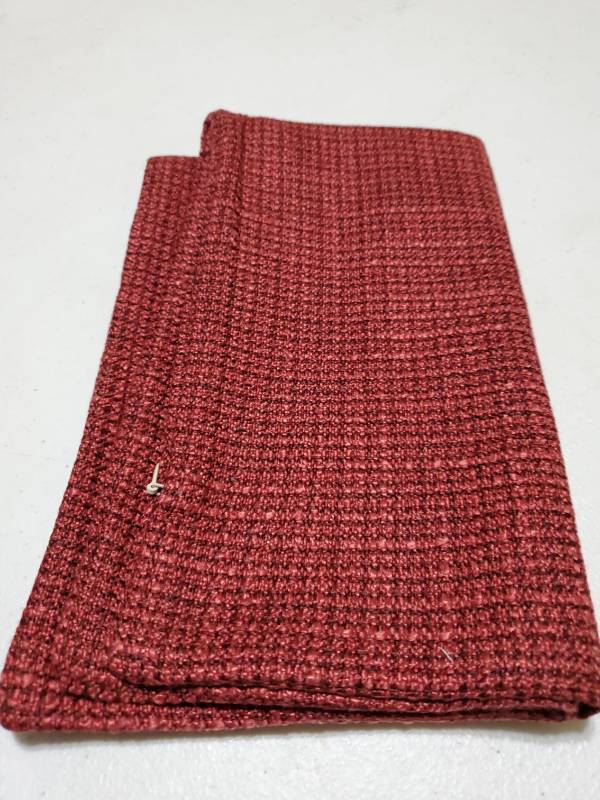 lot 34843 image: Linen Throw Pillow Cover Set of 1 Decorative Lumbar Pillowcases Cushion Covers 12x20 Inch for Home Decor Sofa Bedroom Car 30 x 50CM Burgundy
