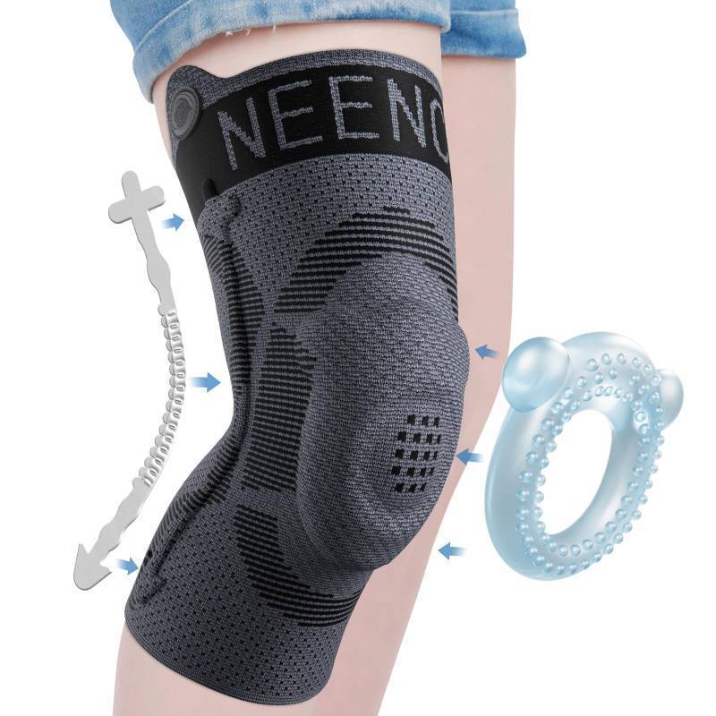 lot 71830 image: Kids Knee Compression Sleeve with Silicone Gel, Patella Stabilizer, Spring Support - Retail $3,700