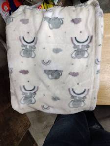 lot 25105 image: Adirondack Baby Plush Blanket