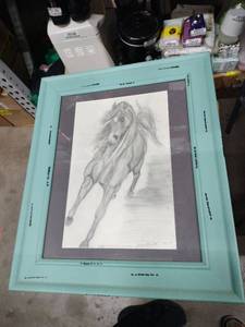 lot 25139 image: Hand Drawn Horse Art