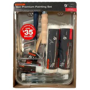 lot 25150 image: Linzer 8-Piece Paint Tray Set
