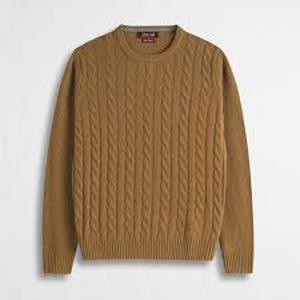 lot 25107 image: LOGG Cable Knit Sweater - M