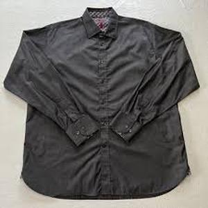 lot 25117 image: Visconti Long Sleeve Button Up Dress Shirt - S
