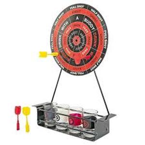 lot 25156 image: Game Night Dart Shots Adult Drinking Party Game Red Magnetic Darts Hours Of Fun