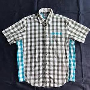 lot 25179 image: Nike 6.0 Plaid Short Sleeve Button Up Shirt - XXL