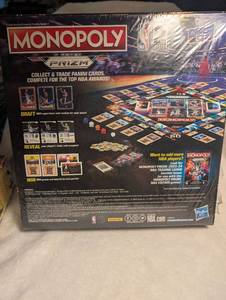 Monopoly NBA Prizm 2023 Trading Card Game