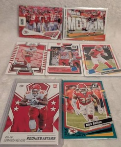 Kansas City Chiefs Football Card Collection - 7 ct