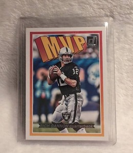 lot 1605 image: 2018 Panini Donruss Rich Gannon MVP Card #MVP-8