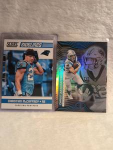 lot 1701 image: Christian McCaffrey Panthers Trading Card Collection - 2 ct