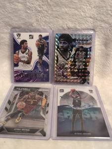 lot 1904 image: Kyrie Irving Brooklyn Nets Basketball Card Collection - 4 ct