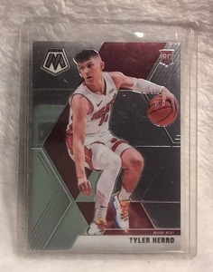 lot 1927 image: 2019-20 Panini Mosaic Tyler Herro Miami Heat Basketball Card