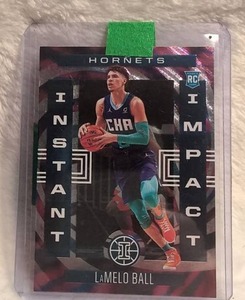 lot 1935 image: 2020-21 Panini Illusions LaMelo Ball RC Hornets