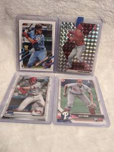 lot 2009 image: 2021 Alec Bohm Rookie Card Collection - 4 ct