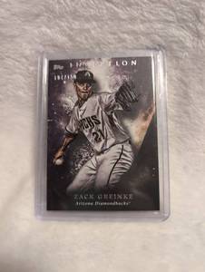 lot 2011 image: 2018 Topps Inception Zack Greinke Diamondbacks Baseball Card