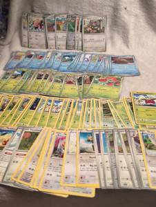 Pokemon Trading Card Lot - Basic Set Cards 100 mixed