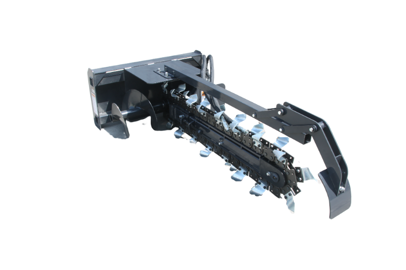 lot 2411 image: Unused Wolverine 48 Skid Steer Trencher  TCR-12-48H