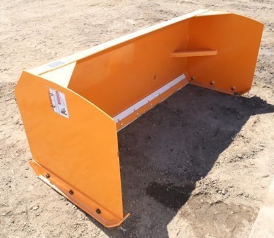 lot 2477 image: Unused 2024 Wolverine Skid Steer Snow Pusher SP-15-84W