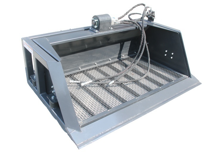 lot 2625A image: Unused Wolverine Skid Steer Screening Bucket  SB-12-72W