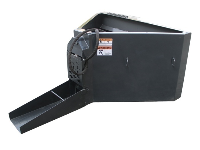 lot 2628 image: Unused Wolverine Skid Steer Concrete Chuter  CCT-11-148V
